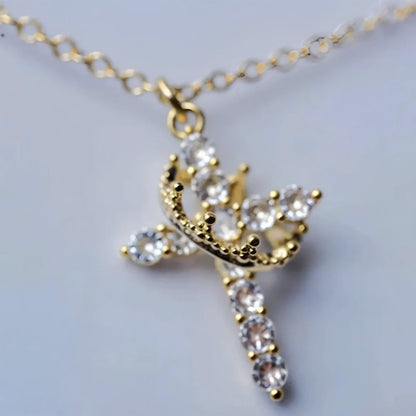 CROWN OF FAITH NECKLACE